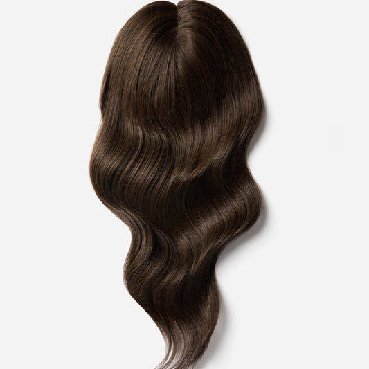 Premium Human Hair Breathable Mono Scalp Base Hair Toppers for Women