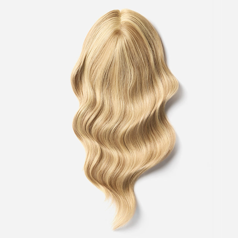 Grey Premium Human Hair Crown Topper for Women