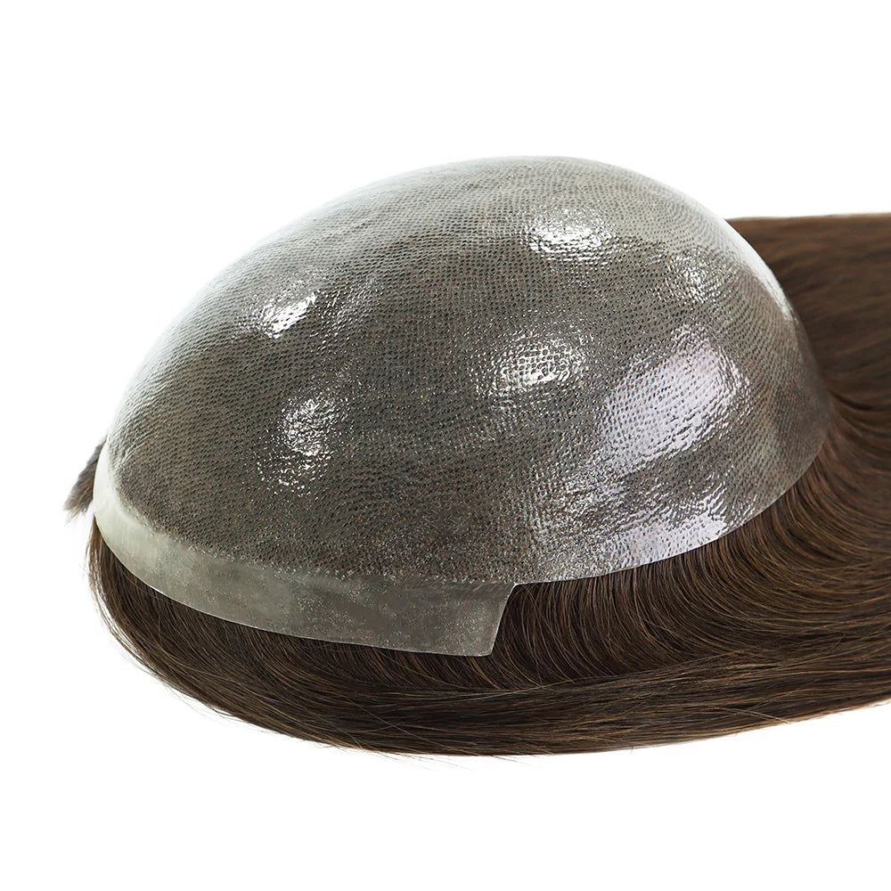 7X9'' Injected Full Thin Skin Base Human Hair Toppers for Women