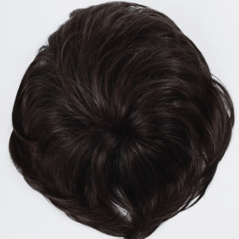 9*9cm Base Silver Full Hand tied Mono Base 100% Virgin Remy Hair Topper