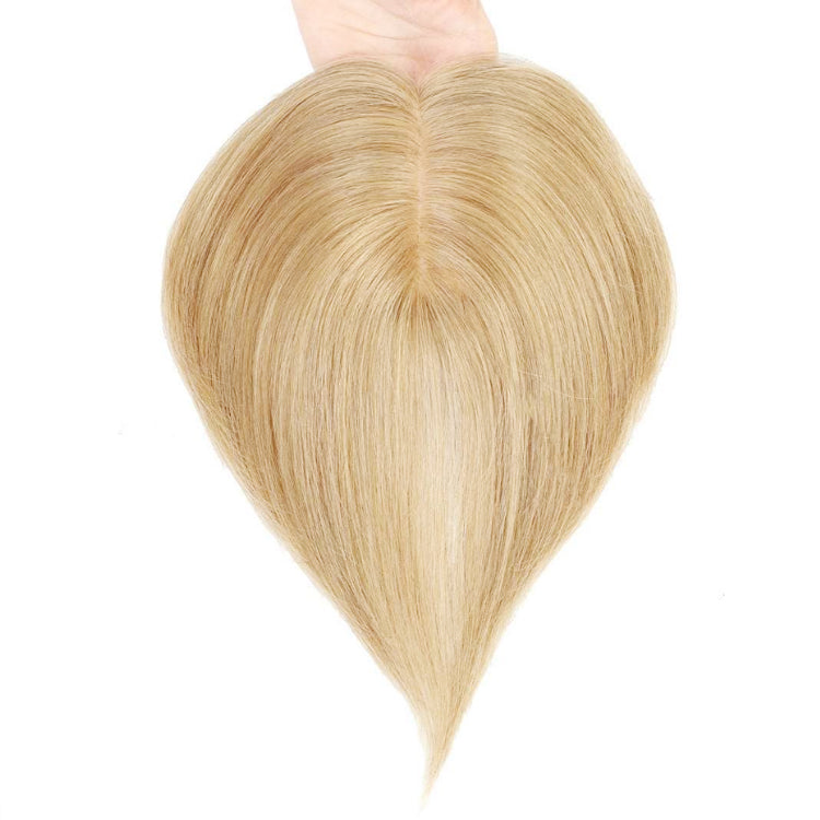 9*9cm Base Silver Full Hand tied Mono Base 100% Virgin Remy Hair Topper