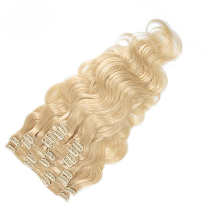 Seamless Clip in Hair Extensions Real Human Hair Extensions