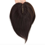 9*9cm Base Silver Full Hand tied Mono Base 100% Virgin Remy Hair Topper