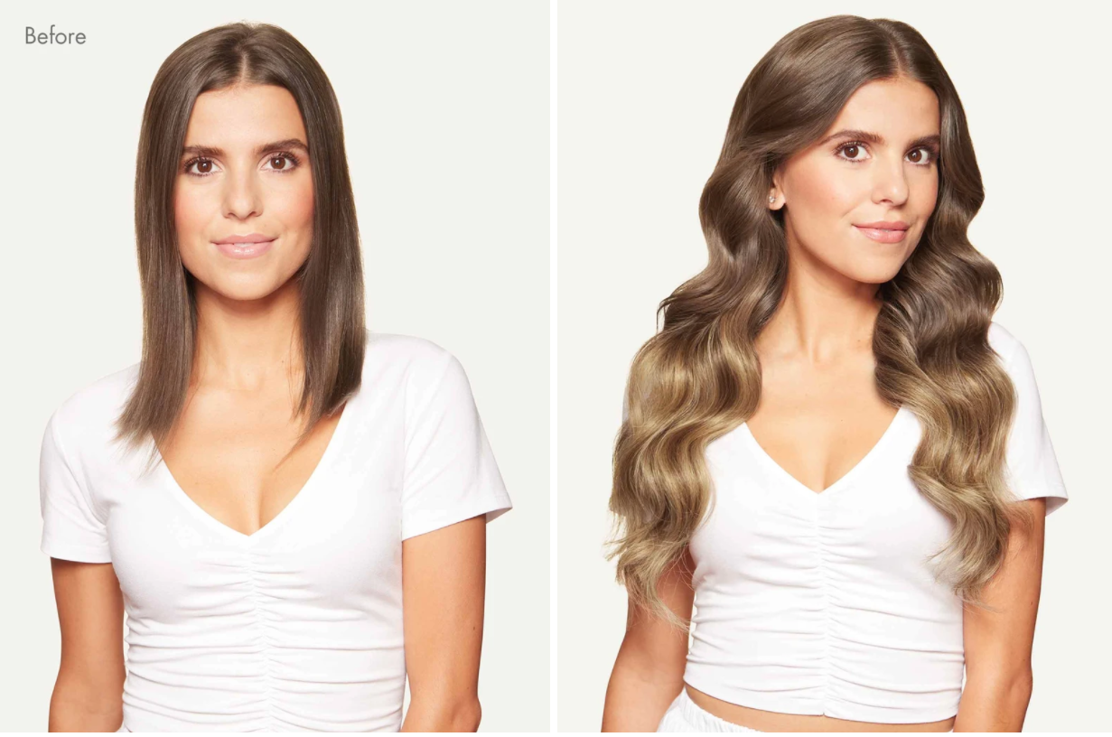 Halo Hairpiece Hidden Wire Adjustable Headband Extensions