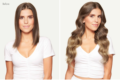 Halo Hairpiece Hidden Wire Adjustable Headband Extensions