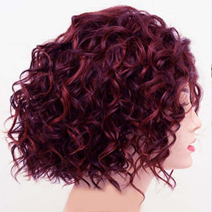 9*14 Premium Curly Mono Base Human Hair Toppers for Women