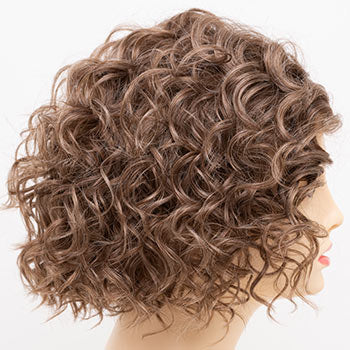 9*14 Premium Curly Mono Base Human Hair Toppers for Women