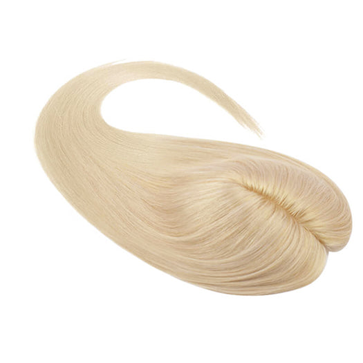 130% Density Breathable Silk Top European Hair Toppers Hairpieces