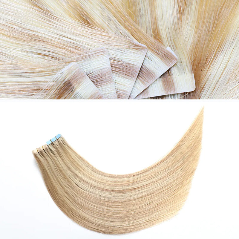 Ombre Balayage Human Hair Tape In Hair Extension Virgin Human Hair