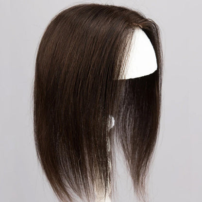 Full Hand Tied Premium Human Hair Topper for Women