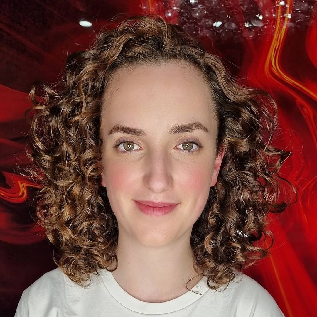 Hand Made Curly Remy Human Hair Topper for Women with Thinning Hair